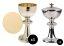 Nickel Plated Chalice with Gold Plated Inside, Paten & Ciborium