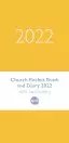Church Pocket Book and Diary 2022 Soft-tone Yellow