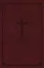 KJV, Reference Bible, Personal Size Giant Print, Imitation Leather, Burgundy, Indexed, Red Letter Edition