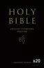 ESV Anglicized Gift and Award Bible Black Pack of 20