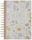 Journal Spiral Dusty Mauve Floral Be Joyful 1 Thess. 5:16