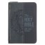 Gray Lion Faux Leather King James Version Pocket Bible with Zipper Closure