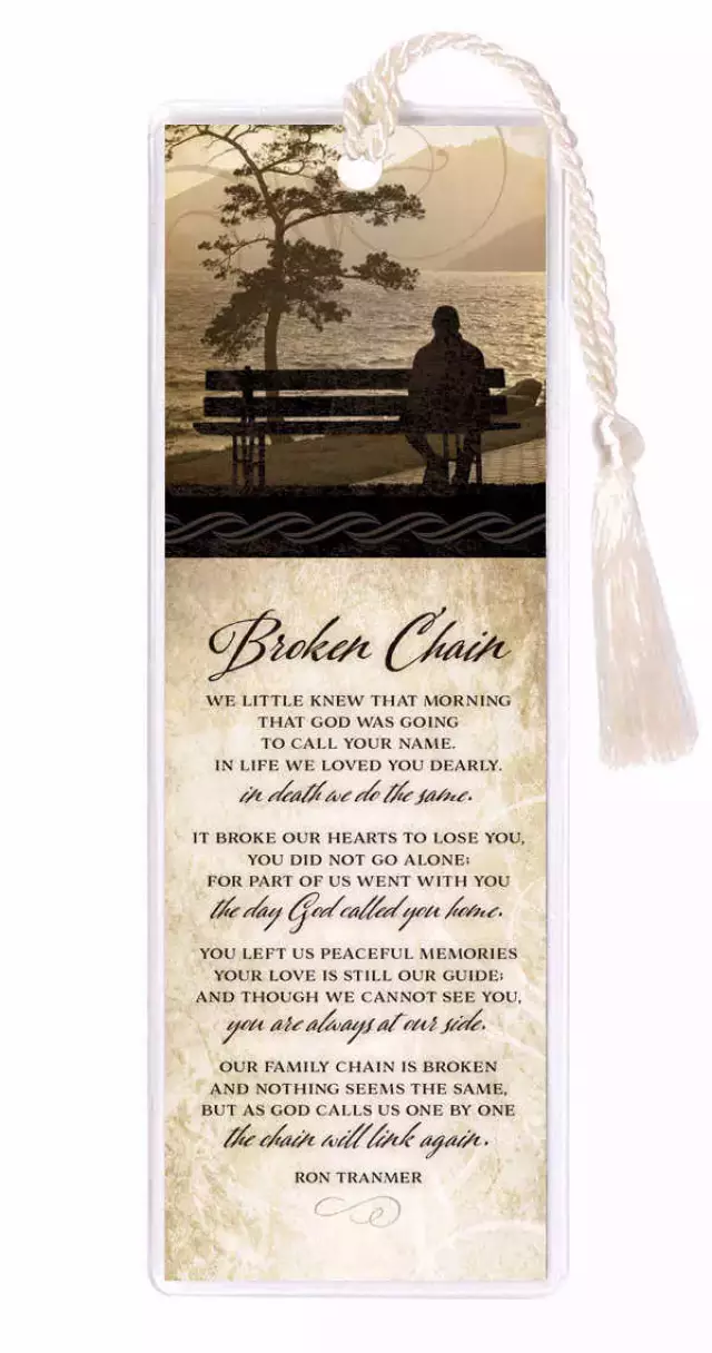 Bookmark-Silhouette-Broken Chain (Pack Of 6)