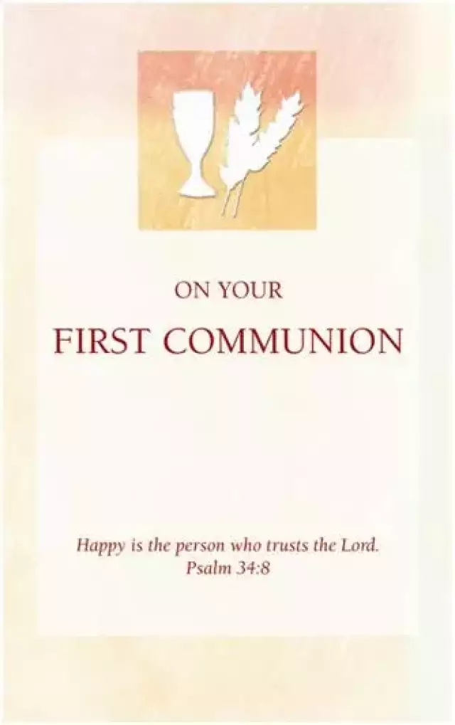First Communion Card - Pack of 10