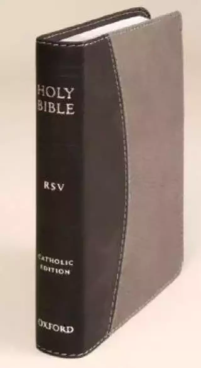 RSV Catholic Bible Compact Edition Imitation leather Grey/Black