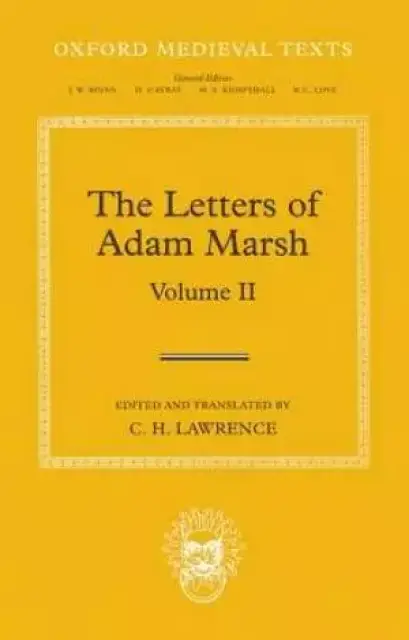 Letters of Adam Marsh