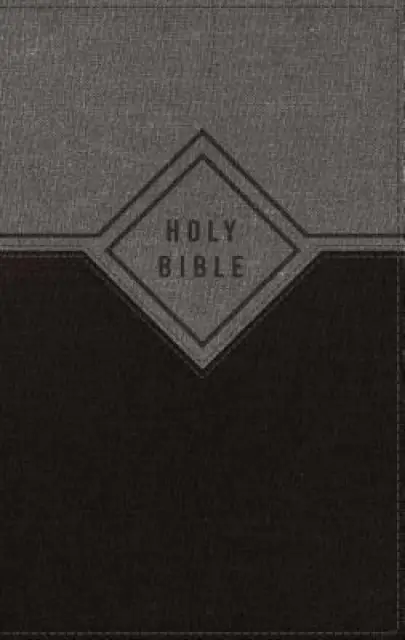 NIV Premium Gift Bible, Leathersoft, Black/Gray, Red Letter Edition, Indexed, Comfort Print