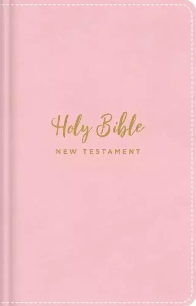 NIV, Tiny Testament Bible, New Testament, Leathersoft, Pink, Comfort Print