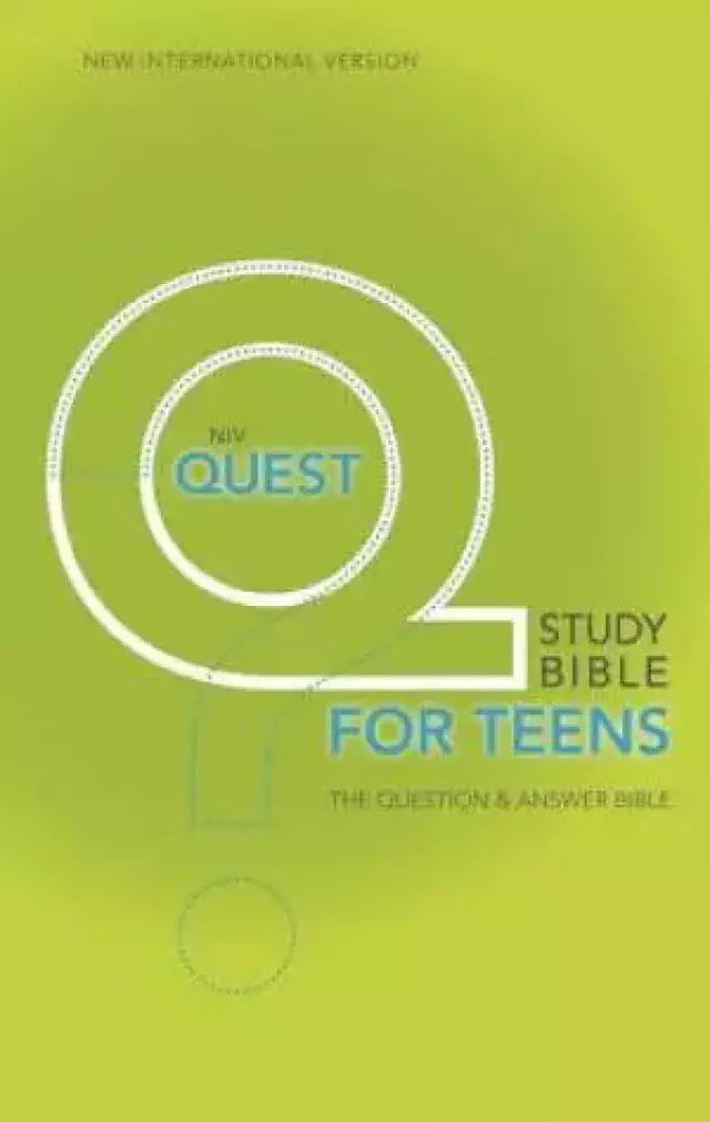 Quest Study Bible For Teens