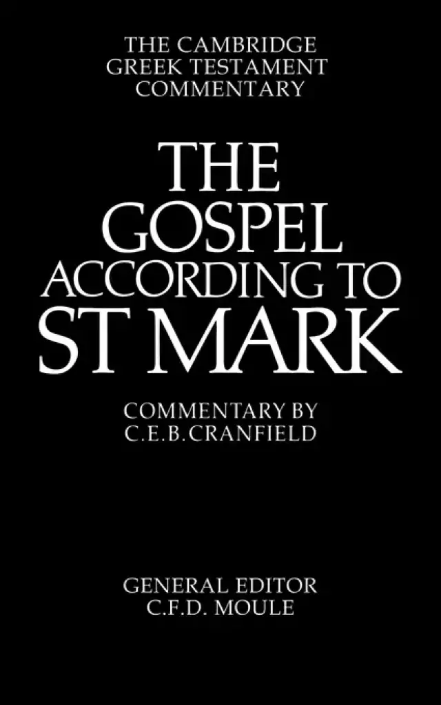 Mark: An Introduction and Commentary