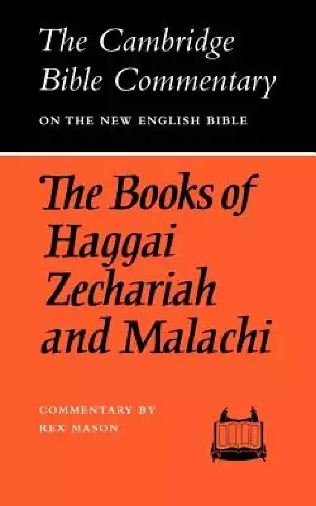 Books Of Haggai, Zechariah And Malachi