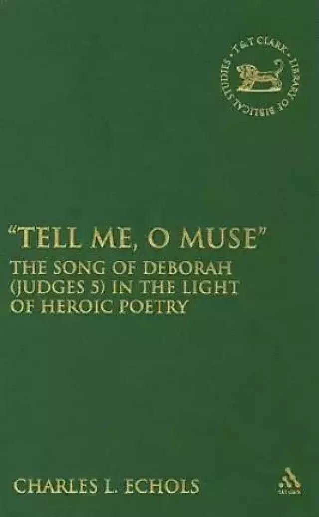 \"tell Me, O Muse\"
