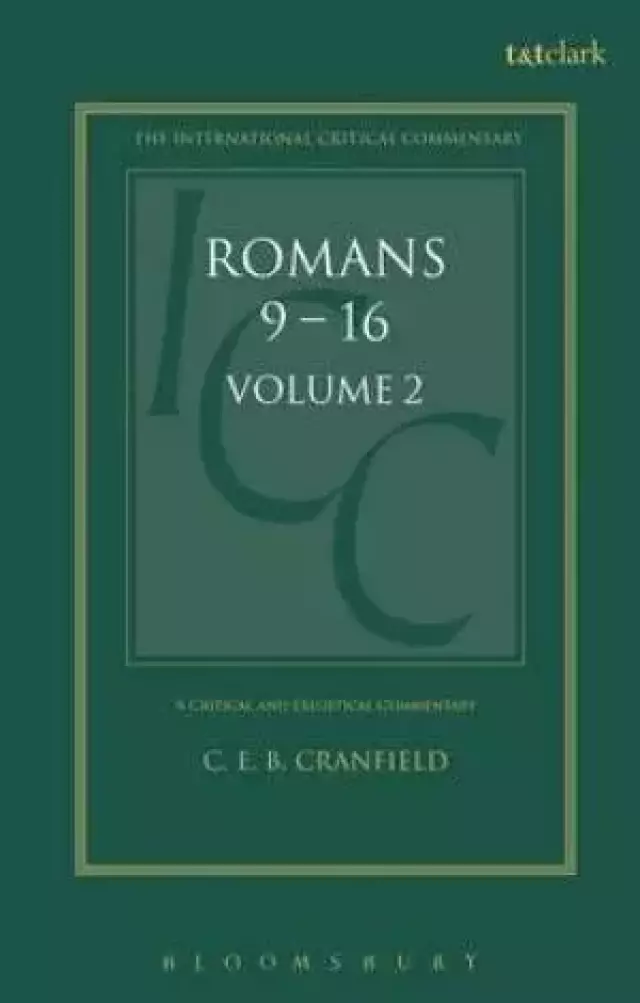Romans : International Critical Commentary