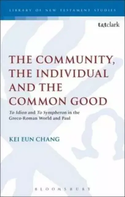 The Community, the Individual and the Common Good