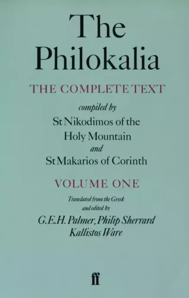 The Philokalia: vol. 1