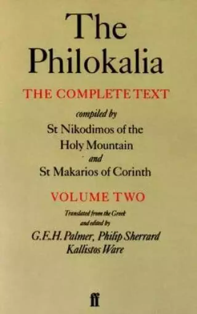 The Philokalia: vol. 2