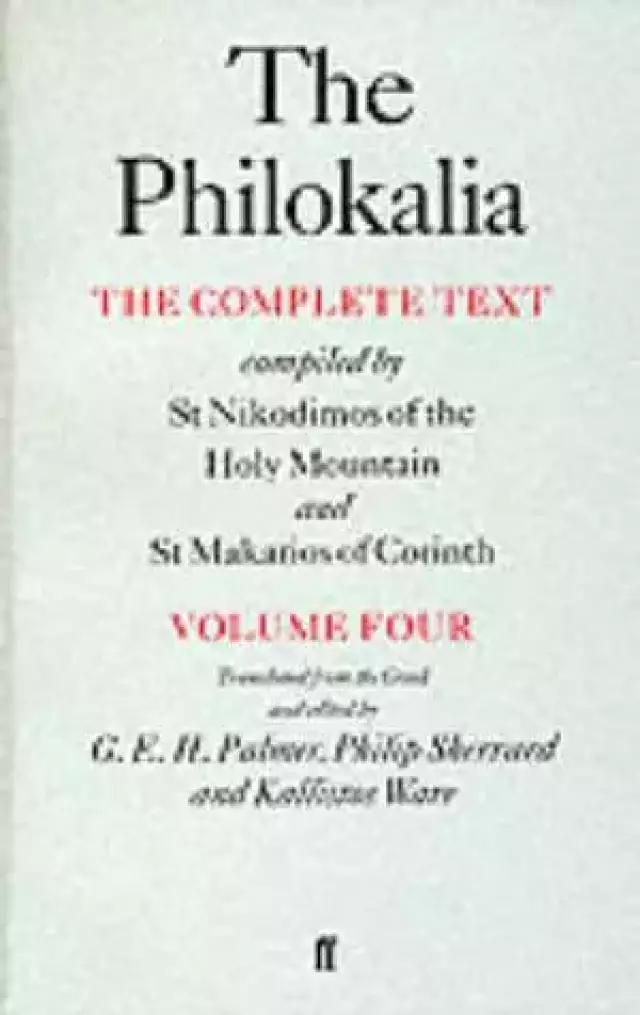 The Philokalia: vol. 4