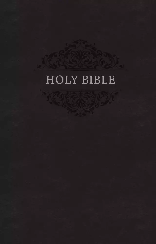 NKJV, Holy Bible, Soft Touch Edition, Leathersoft, Black, Comfort Print, Dictionary, Concordance, Reading Plan, Gilt Edges