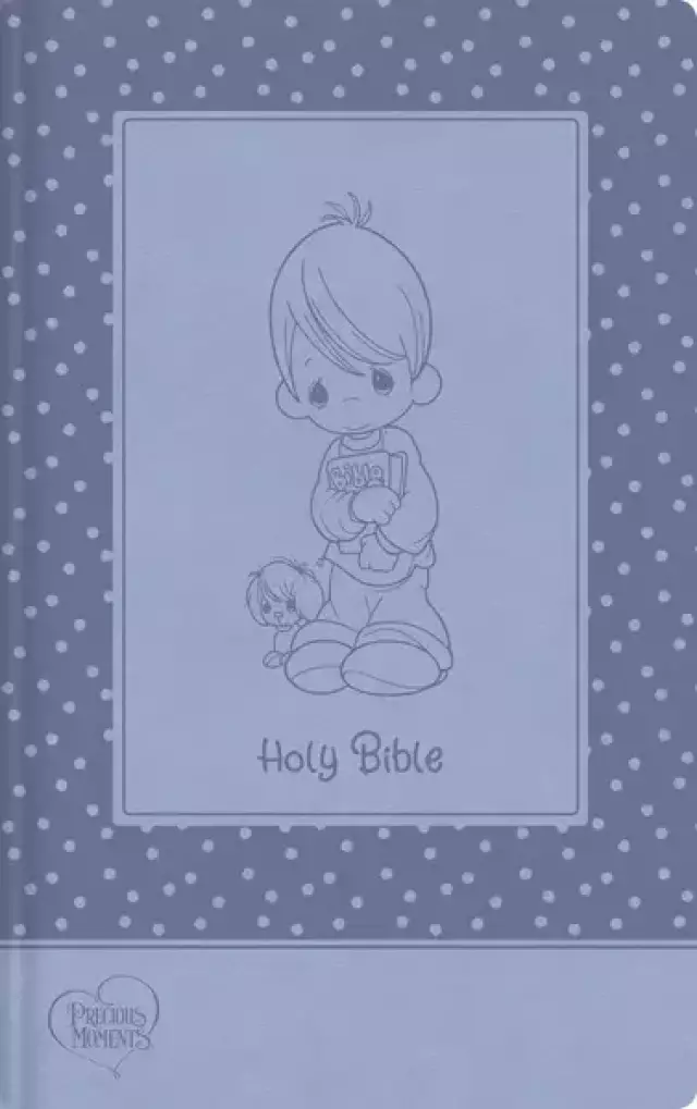 International Children's Bible (ICB) Precious Moments Bible, Leathersoft, Blue