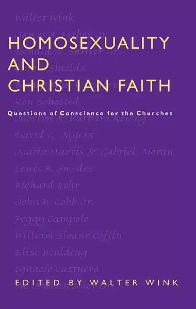 Homosexuality and Christian Faith