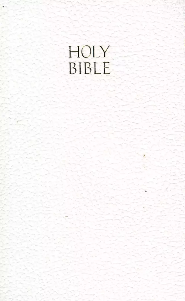 KJV Pocket New Testament: White, Leatherflex