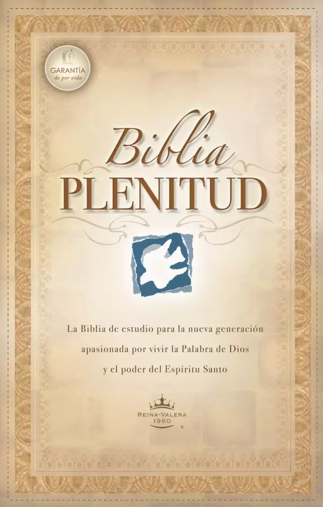 RVR 1960 Biblia Plenitud Spirit Filled Life Spanish Bible Hardback