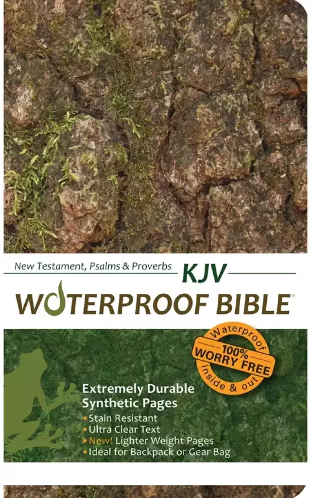 KJV New Testament Psalms and Proverbs Waterproof Bible