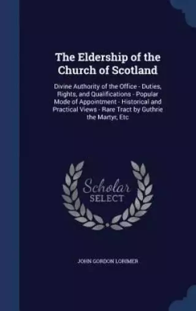 The Eldership of the Church of Scotland