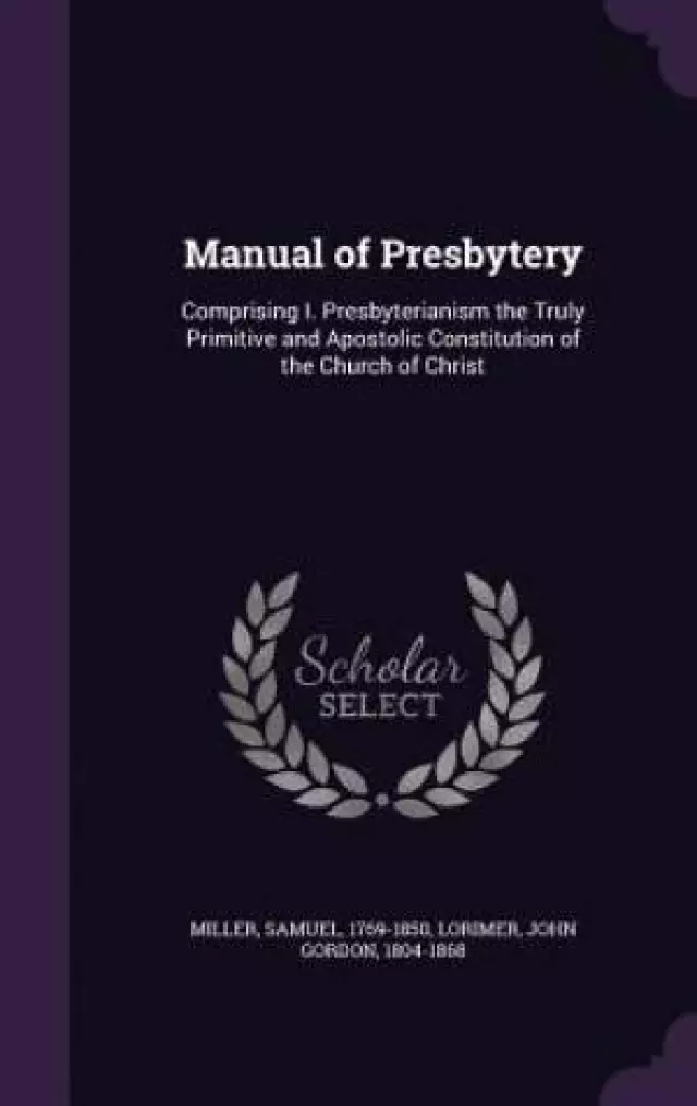 Manual of Presbytery