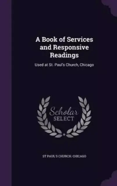 A Book of Services and Responsive Readings