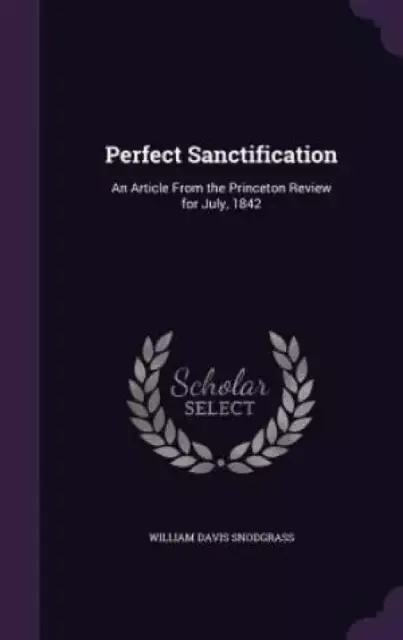 Perfect Sanctification