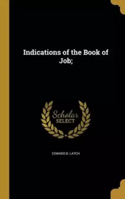 Indications of the Book of Job;