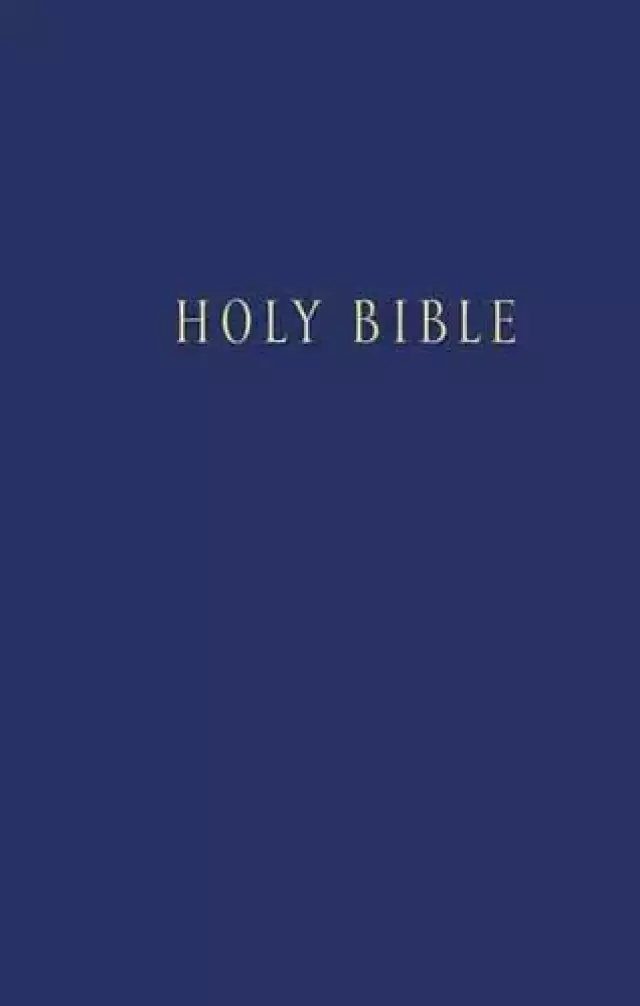 NLT Pew Bible: Blue, Hardback