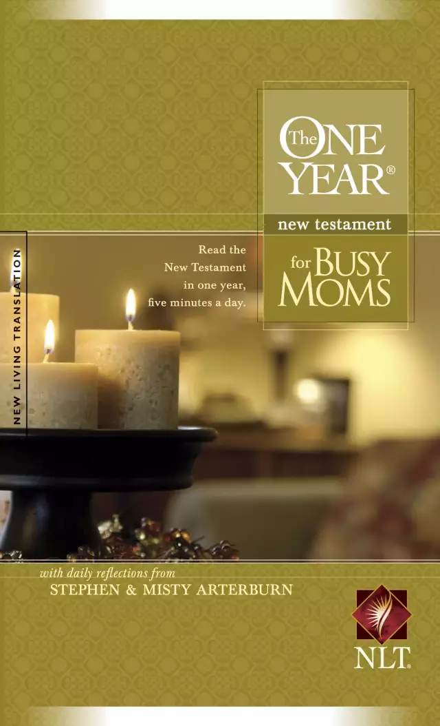 NLT One Year New Testament for Busy Moms: Paperback