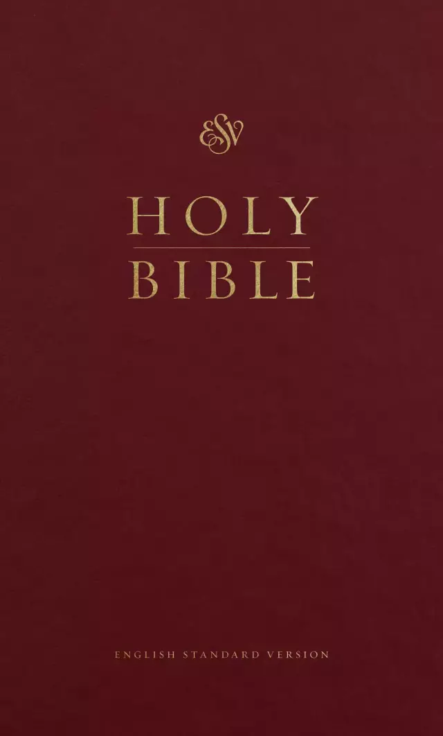 ESV Pew Bible (Hardcover, Burgundy)