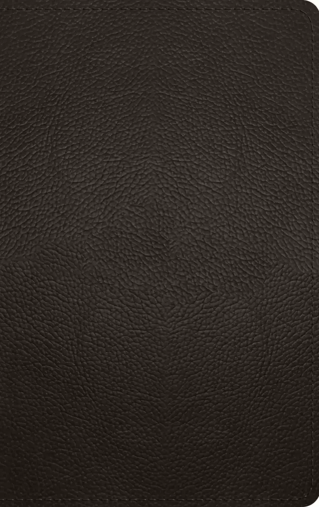 ESV Thinline Bible (Buffalo Leather, Deep Brown)