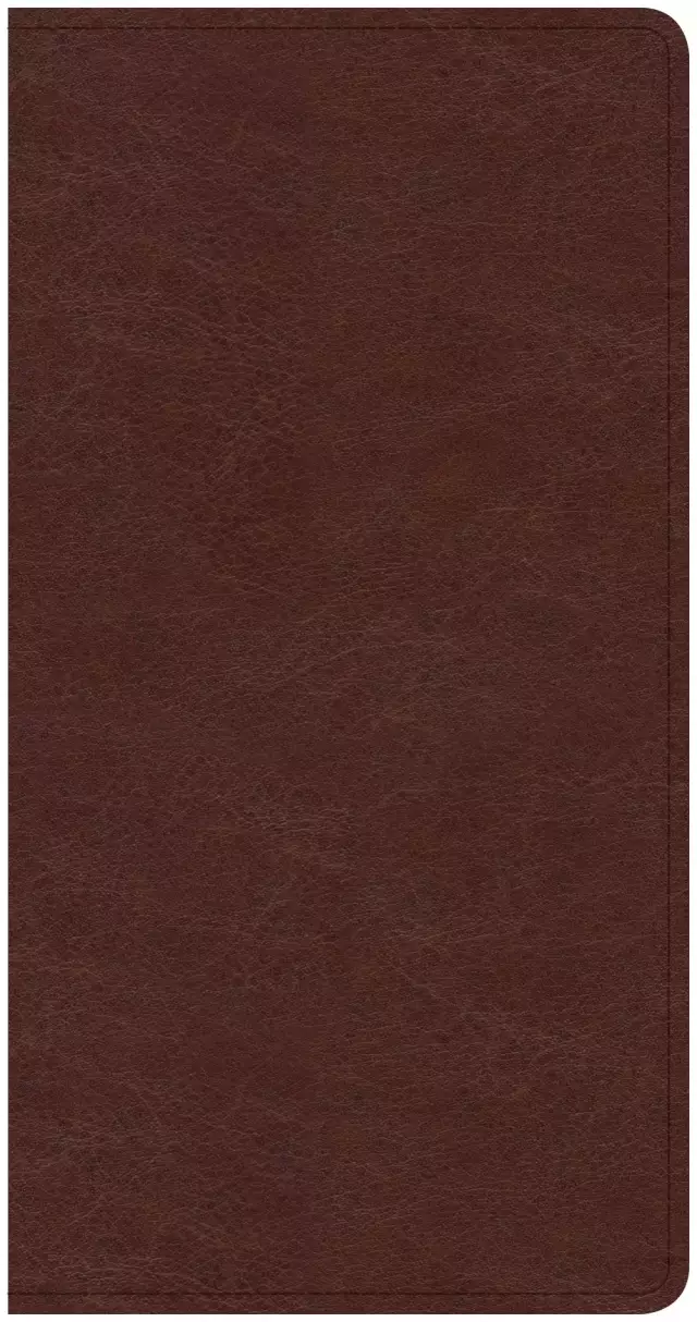 CSB Share Jesus Without Fear New Testament, Brown Leathertouch