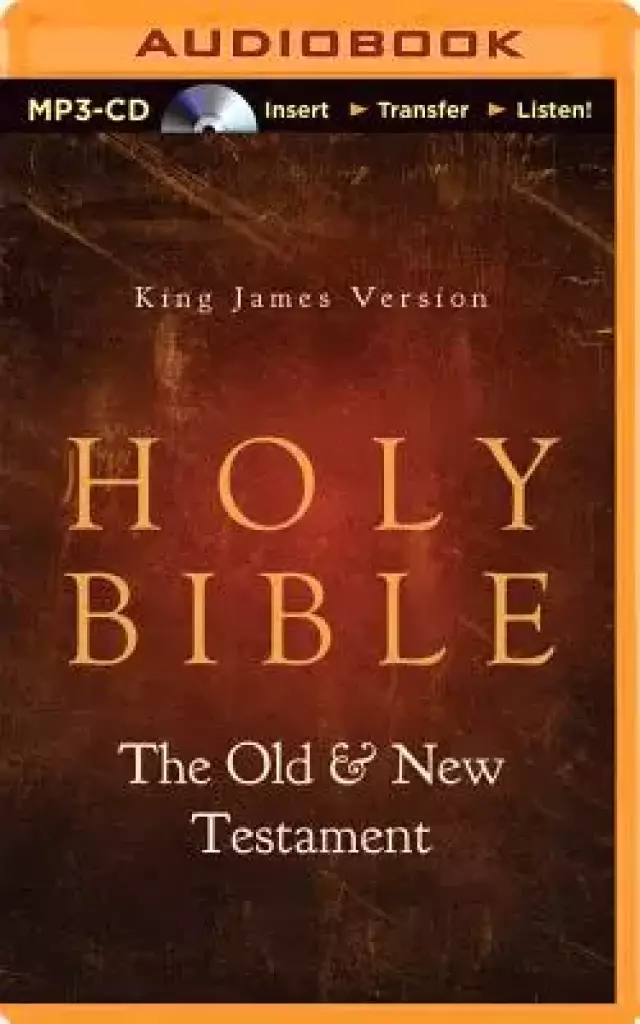 Holy Bible-KJV MP3 CD