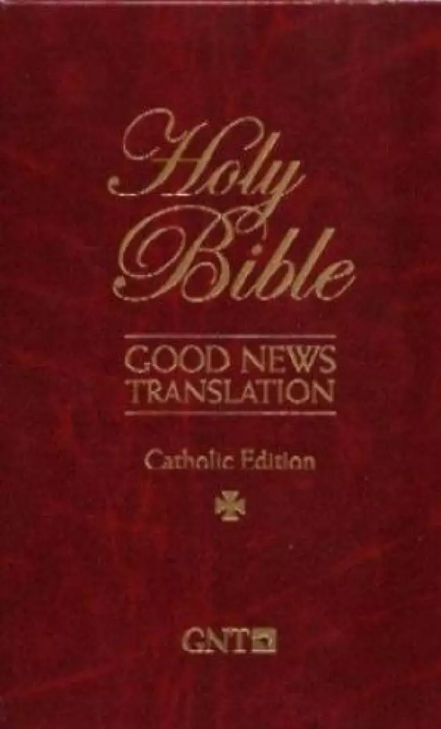 Good News Catholic Bible Latin Vulgate Order Burgundy Hardback