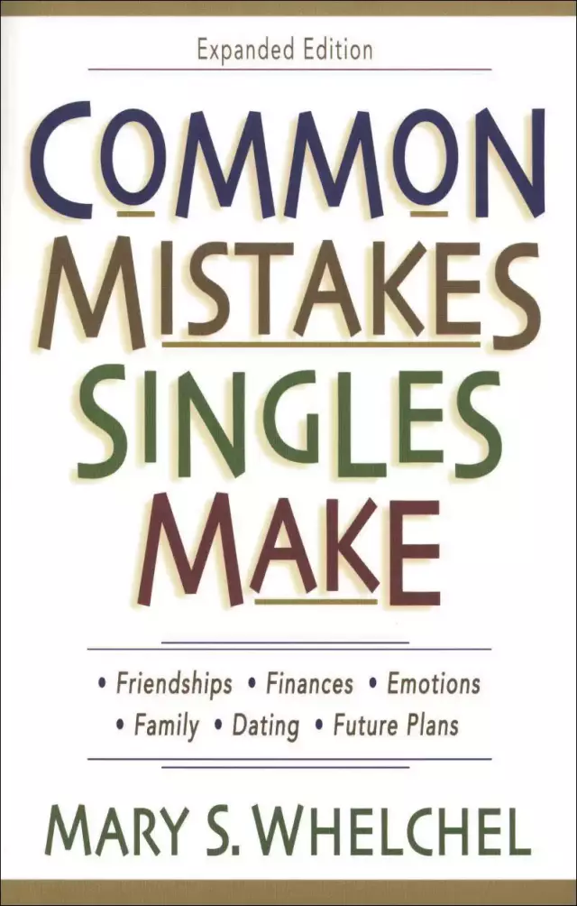 Common Mistakes Singles Make [eBook]
