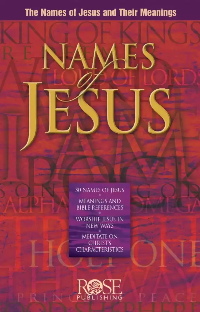 Names Of Jesus Pamphlet