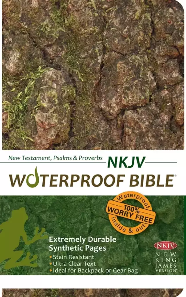 NKJV Waterproof Bible: Camouflage, New Testament and Psalms