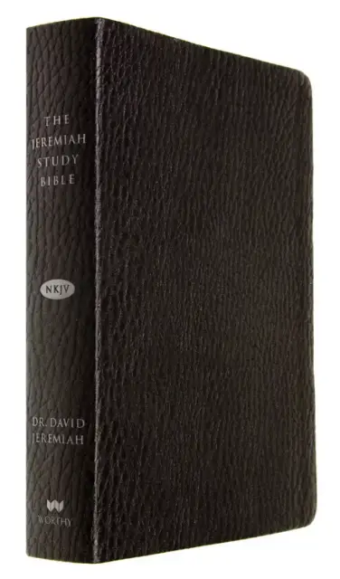 The Jeremiah Study Bible, NKJV: Black Imitation Leather Thumb Index