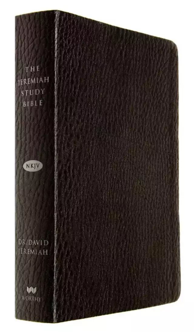 NKJV Jeremiah Study Bible Soft imitation Leather, Black