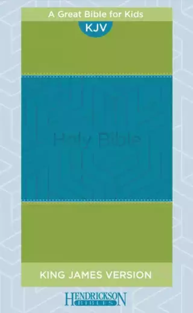 KJV Kids Bible (Flexisoft, Blue/Green, Red Letter)