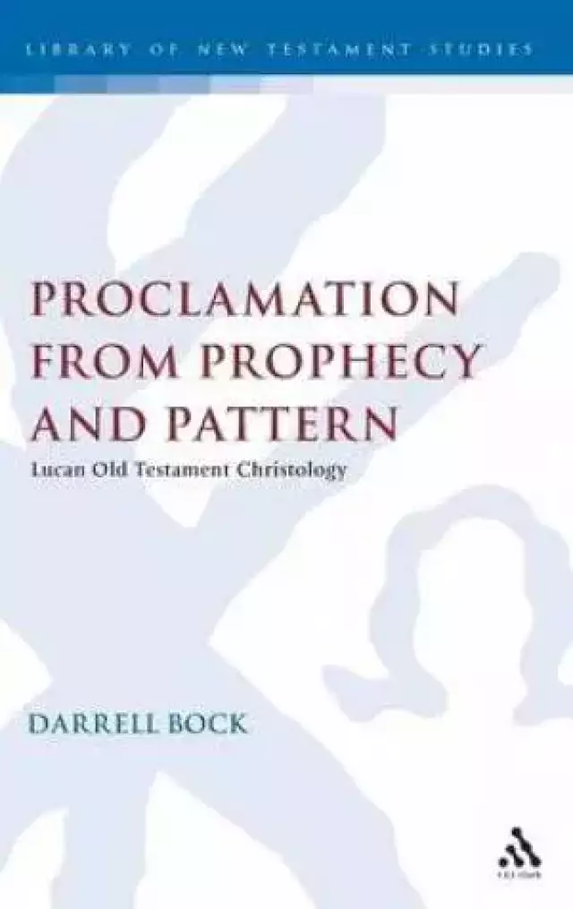 Proclamation from Prophecy and Pattern