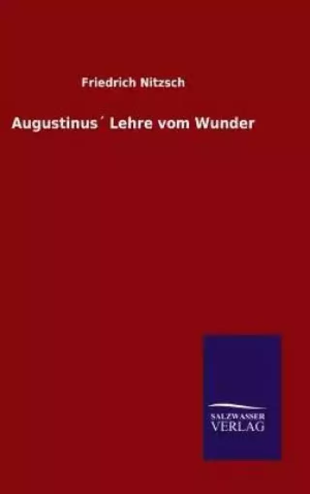 Augustinus Lehre Vom Wunder