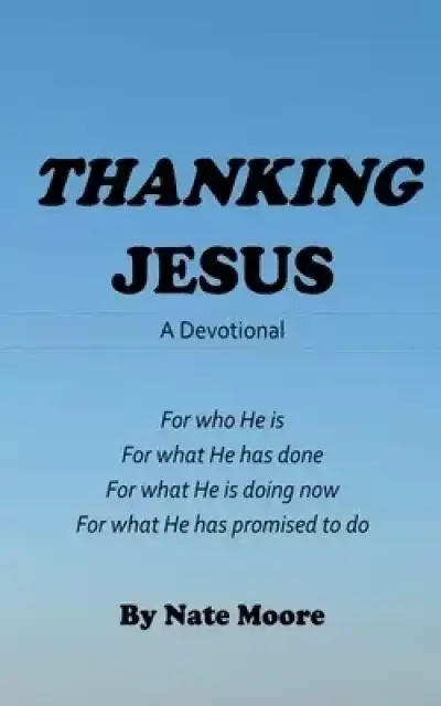 Thanking Jesus