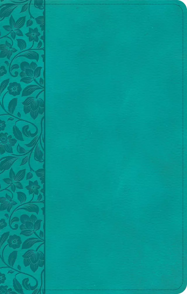 CSB Thinline Bible, Teal LeatherTouch