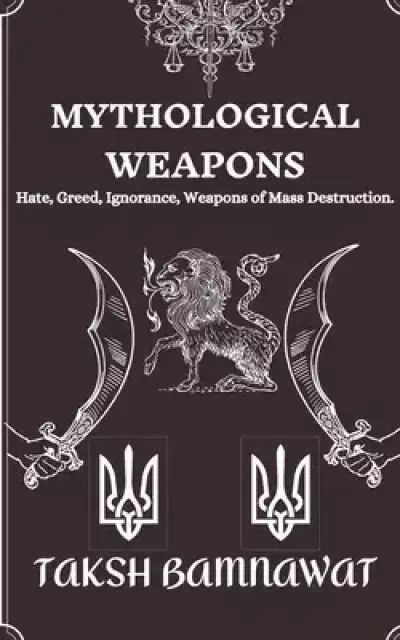 Mythological Weapons : Hate, Greed, Ignorance, Weapons of Mass Destruction.
